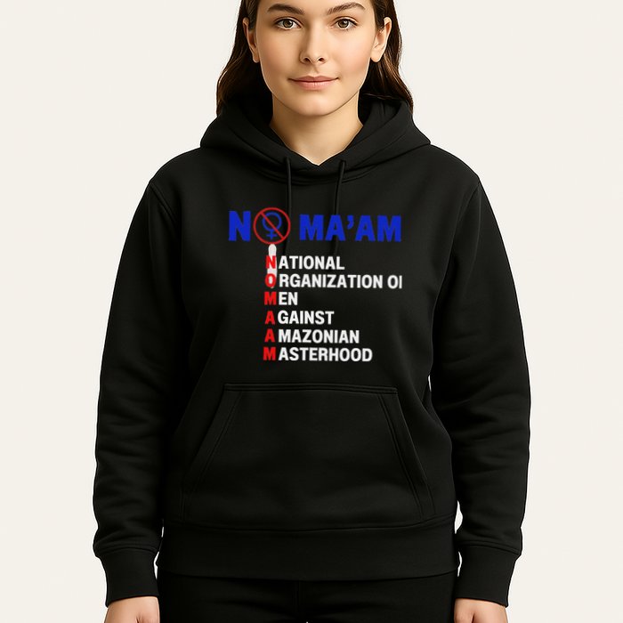 No MaAm Yes Maam Married With For Children Hoodie