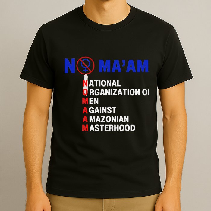 No MaAm Yes Maam Married With For Children T-Shirt