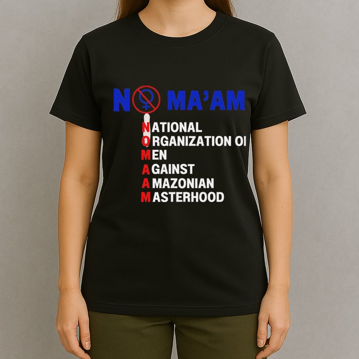 No MaAm Yes Maam Married With For Children T-Shirt