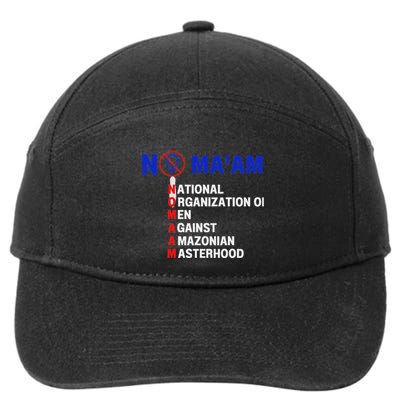 No MaAm Yes Maam Married With For Children 7-Panel Snapback Hat