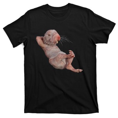 Naked Molerat Zookeeper Safari Animal Lover Mole Rat T-Shirt