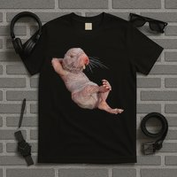 Naked Molerat Zookeeper Safari Animal Lover Mole Rat T-Shirt