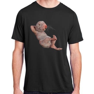 Naked Molerat Zookeeper Safari Animal Lover Mole Rat Adult ChromaSoft Performance T-Shirt