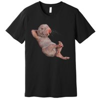 Naked Molerat Zookeeper Safari Animal Lover Mole Rat Premium T-Shirt