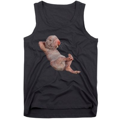 Naked Molerat Zookeeper Safari Animal Lover Mole Rat Tank Top