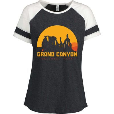 Grand Canyon National Park Enza Ladies Jersey Colorblock Tee