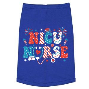 Nicu Nurse 4Th Of July American Flag Patriotic Nicu Nurse Gift Doggie Tank