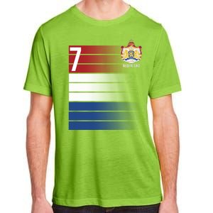 Nederland Number 7 Flag Logo Adult ChromaSoft Performance T-Shirt