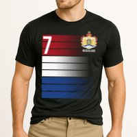 Nederland Number 7 Flag Logo Cooling Performance Crew T-Shirt