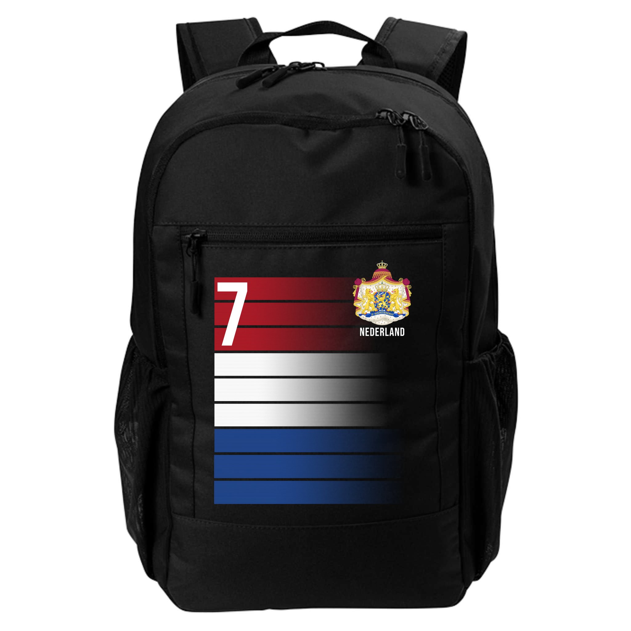 Nederland Number 7 Flag Logo Backpack