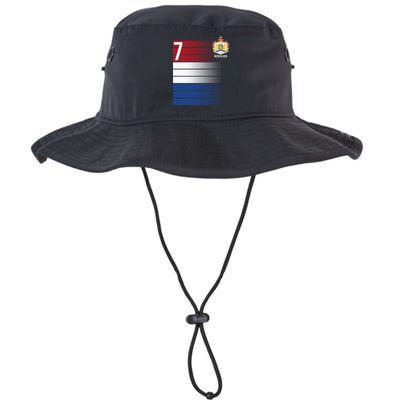 Nederland Number 7 Flag Logo Bucket Hat