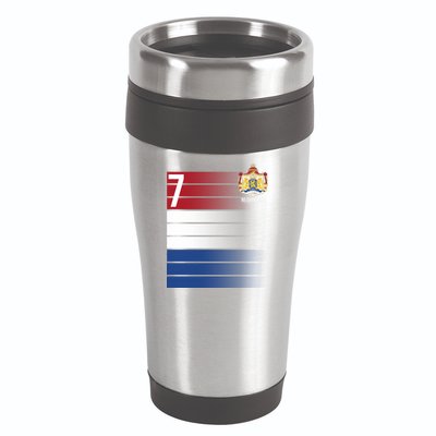 Nederland Number 7 Flag Logo 16oz Travel Tumbler