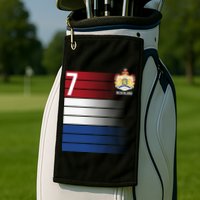 Nederland Number 7 Flag Logo Golf Towel