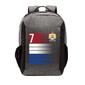 Nederland Number 7 Flag Logo Vector Backpack