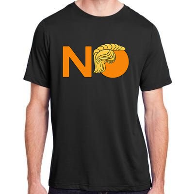 No Never Again President Donald Trump Orange Hair Meme Adult ChromaSoft Performance T-Shirt