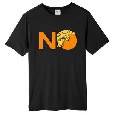 No Never Again President Donald Trump Orange Hair Meme Tall Fusion ChromaSoft Performance T-Shirt