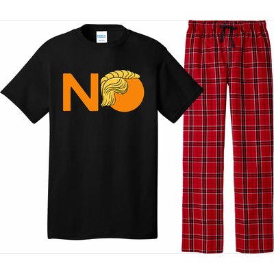 No Never Again President Donald Trump Orange Hair Meme Pajama Set