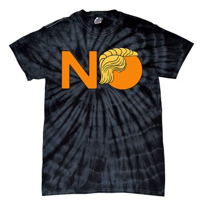 No Never Again President Donald Trump Orange Hair Meme Tie-Dye T-Shirt