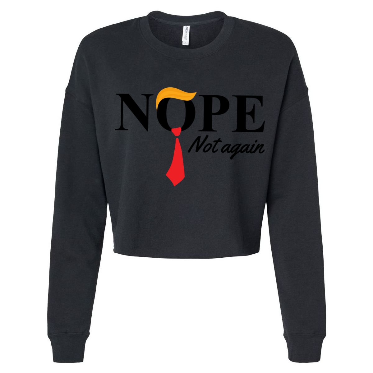 Nope Not Again Donald Trump Funny Cooling Performance Crew T-Shirt