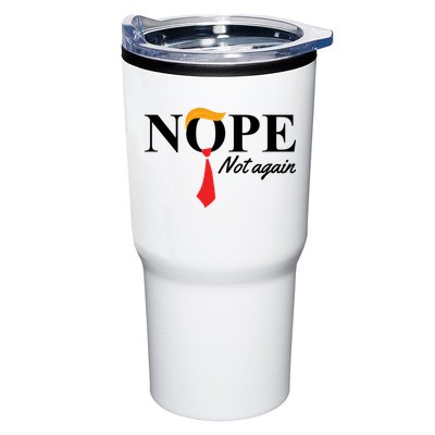 Nope Not Again Donald Trump Funny Tumbler