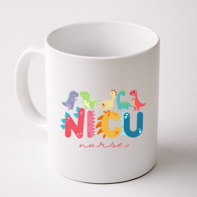 Nicu Nurse Animal Nurse Appreciation Nicu Nurse Dinosaur Cute Gift Coffee Mug