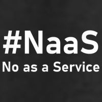 Naas No As A Service 7 Panel Mesh Trucker Snapback Hat