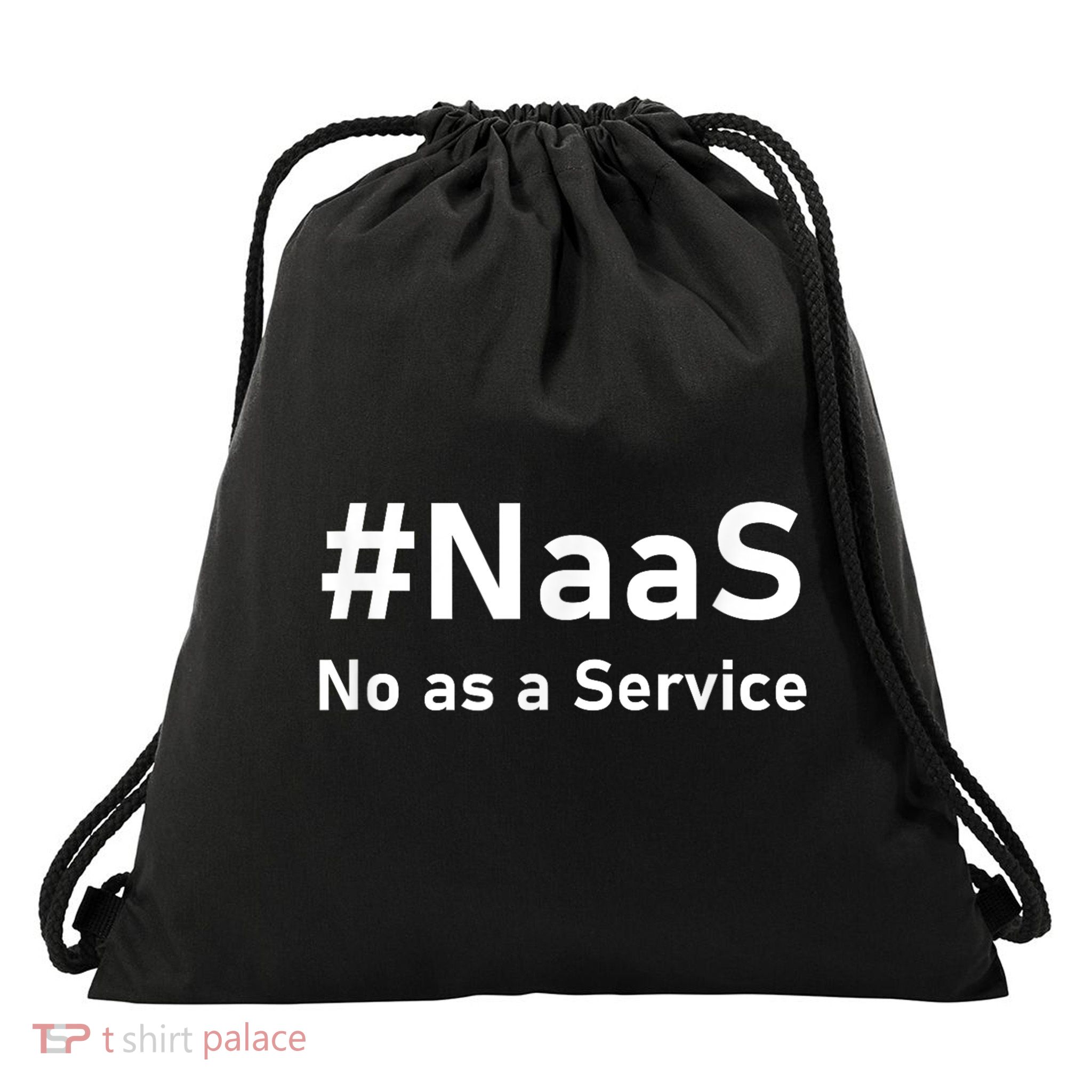 Naas No As A Service Drawstring Bag