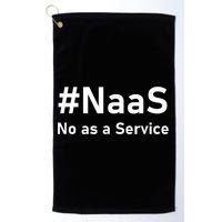 Naas No As A Service Golf Towel
