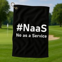 Naas No As A Service Golf Towel