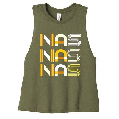 Nas Women's Racerback Cropped Tank