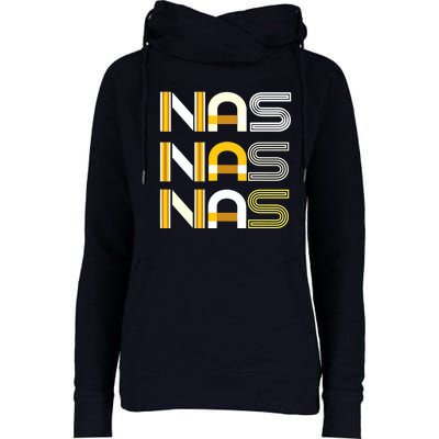 Nas Womens Funnel Neck Pullover Hood