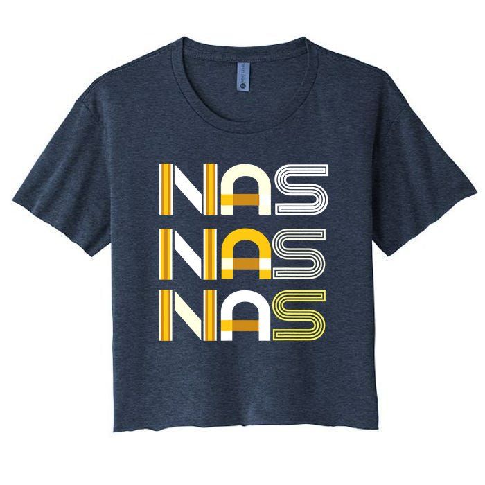 Nas Women's Crop Top Tee