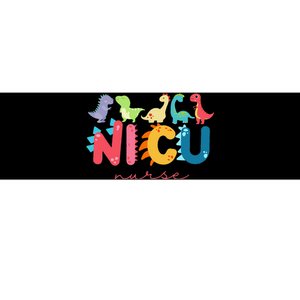 NICU Nurse Animal Nurse Appreciation Nicu Nurse Dinosaur Bumper Sticker