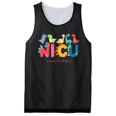 NICU Nurse Animal, Nurse Appreciation, Nicu Nurse Dinosaur Mesh Reversible Basketball Jersey Tank