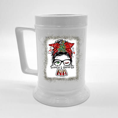 Na Nursing Assistant Christmas Nursing Assistant Elf Er Stna Gift Beer Stein