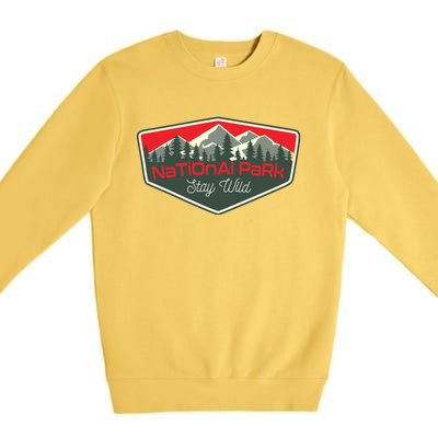 National Park Yellowstone Premium Crewneck Sweatshirt