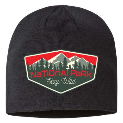 National Park Yellowstone Sustainable Beanie