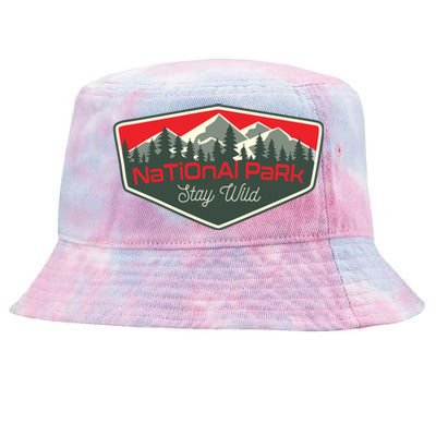 National Park Yellowstone Tie-Dyed Bucket Hat