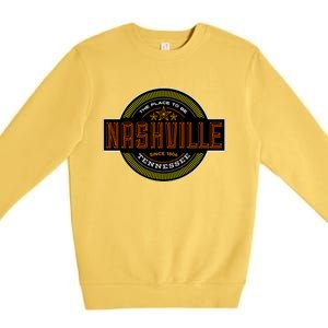 Nashville Premium Crewneck Sweatshirt