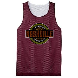 Nashville Mesh Reversible Basketball Jersey Tank