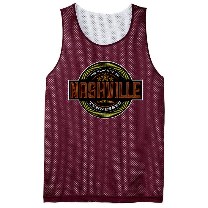 Nashville Mesh Reversible Basketball Jersey Tank