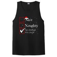 Nice Naughty An Attempt Was Made Christmas List PosiCharge Competitor Tank