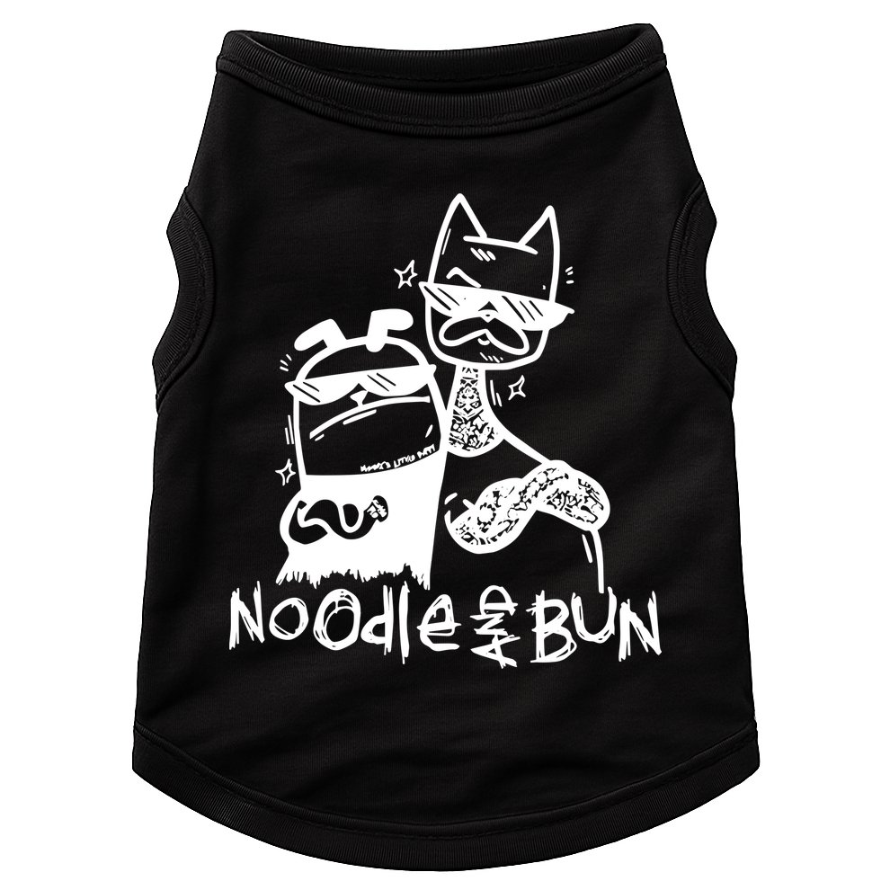 Noodleandbun Noodle And Bun The Duo Doggie Tank
