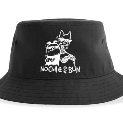 Noodleandbun Noodle And Bun The Duo Sustainable Bucket Hat