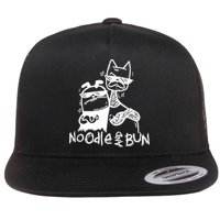 Noodleandbun Noodle And Bun The Duo Flat Bill Trucker Hat