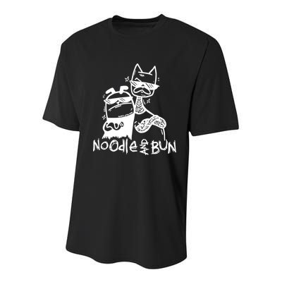 Noodleandbun Noodle And Bun The Duo Youth Performance Sprint T-Shirt