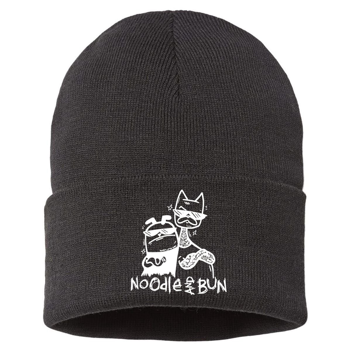 Noodleandbun Noodle And Bun The Duo Sustainable Knit Beanie