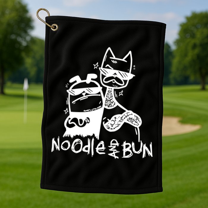Noodleandbun Noodle And Bun The Duo Golf Towel