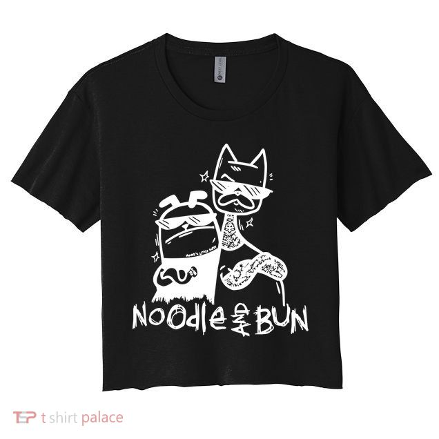 Noodleandbun Noodle And Bun The Duo Crop Top