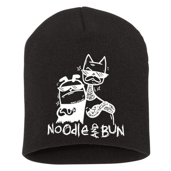 Noodleandbun Noodle And Bun The Duo Short Acrylic Beanie